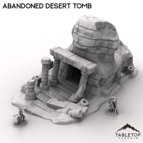 Tabletop Terrain Terrain Abandoned Desert Tomb