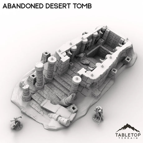 Tabletop Terrain Terrain Abandoned Desert Tomb