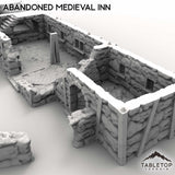 Tabletop Terrain Terrain Abandoned Medieval Inn