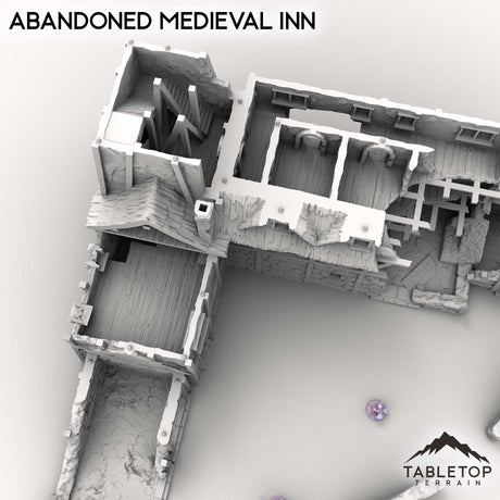 Tabletop Terrain Terrain Abandoned Medieval Inn