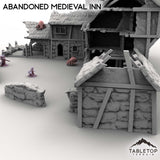 Tabletop Terrain Terrain Abandoned Medieval Inn