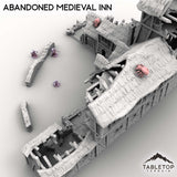 Tabletop Terrain Terrain Abandoned Medieval Inn