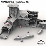 Tabletop Terrain Terrain Abandoned Medieval Inn