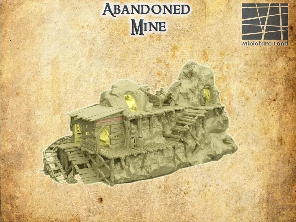 Tabletop Terrain Terrain Abandoned Mine