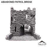 Tabletop Terrain Terrain Abandoned Patrol Bridge