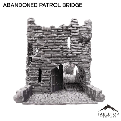Tabletop Terrain Terrain Abandoned Patrol Bridge