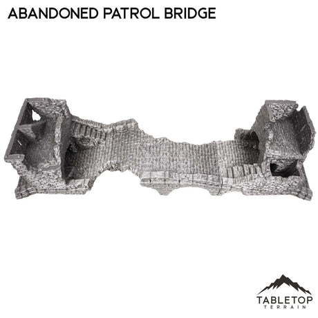 Tabletop Terrain Terrain Abandoned Patrol Bridge