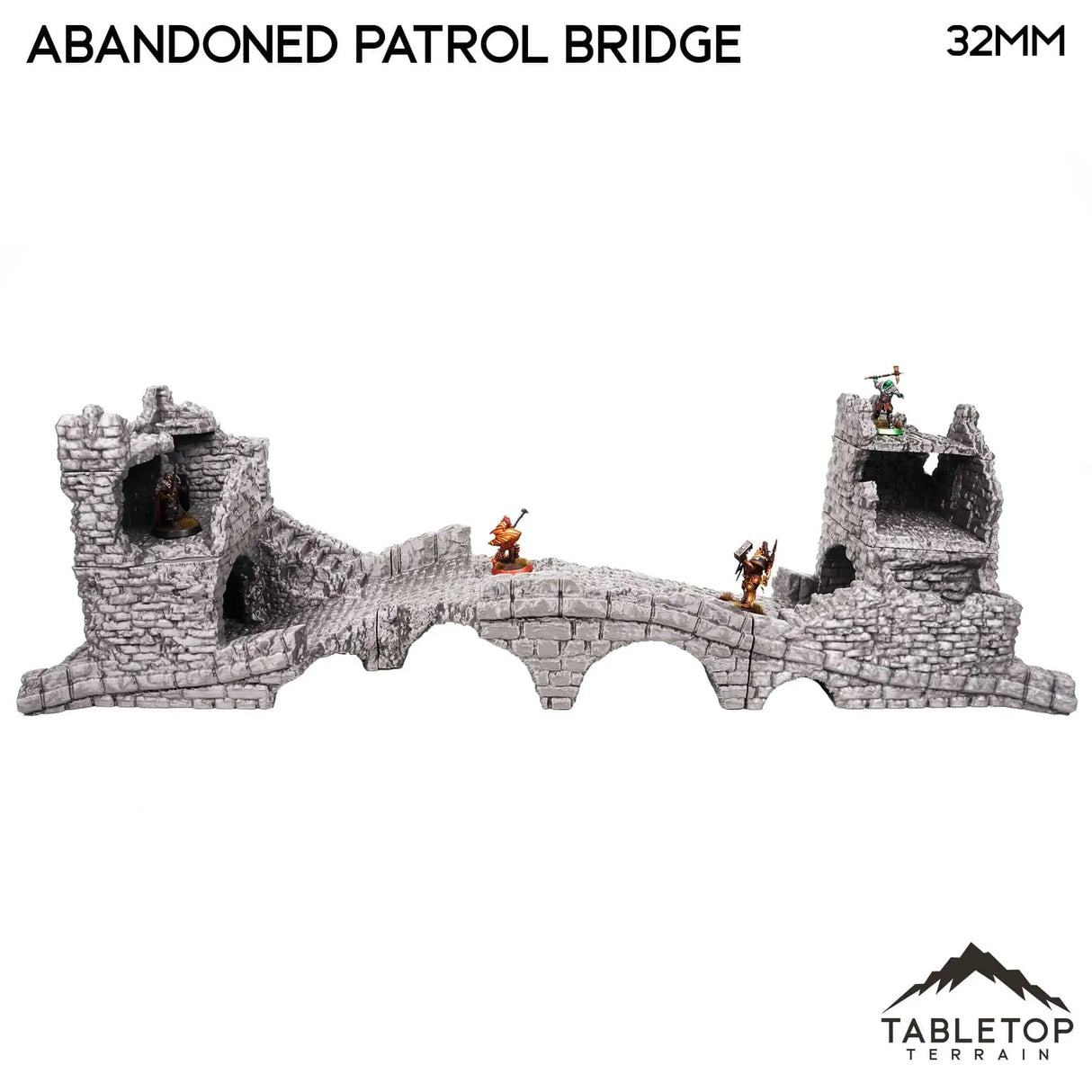 Tabletop Terrain Terrain Abandoned Patrol Bridge