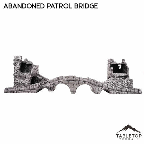 Tabletop Terrain Terrain Abandoned Patrol Bridge