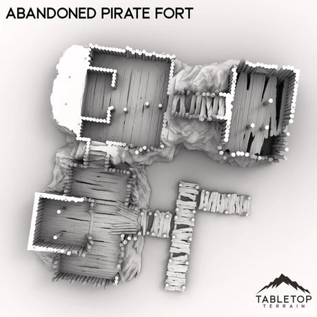 Tabletop Terrain Terrain Abandoned Pirate Fort