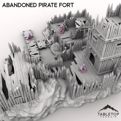 Tabletop Terrain Terrain Abandoned Pirate Fort