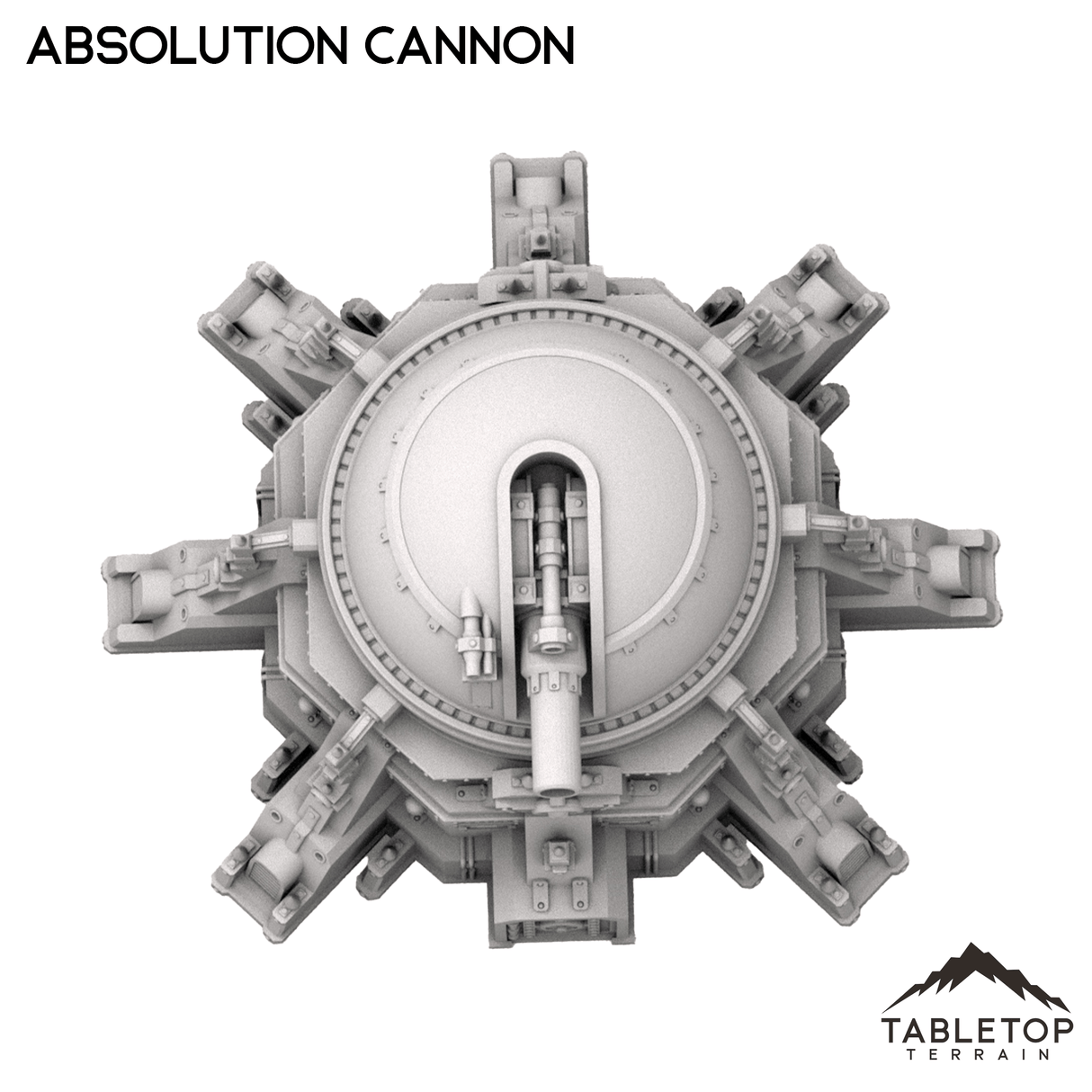 Tabletop Terrain Terrain Absolution Cannon