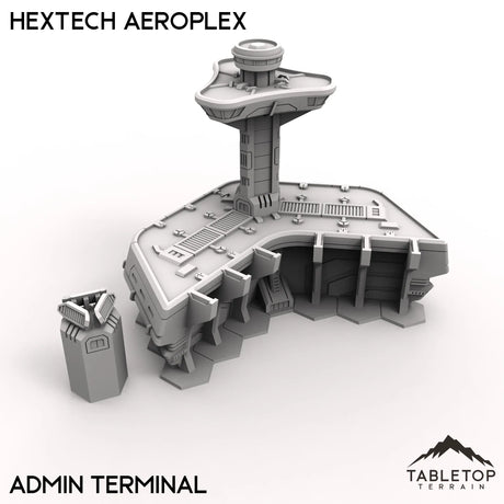 Tabletop Terrain Terrain Admin Terminal HEXTECH Aeroplex - 6mm