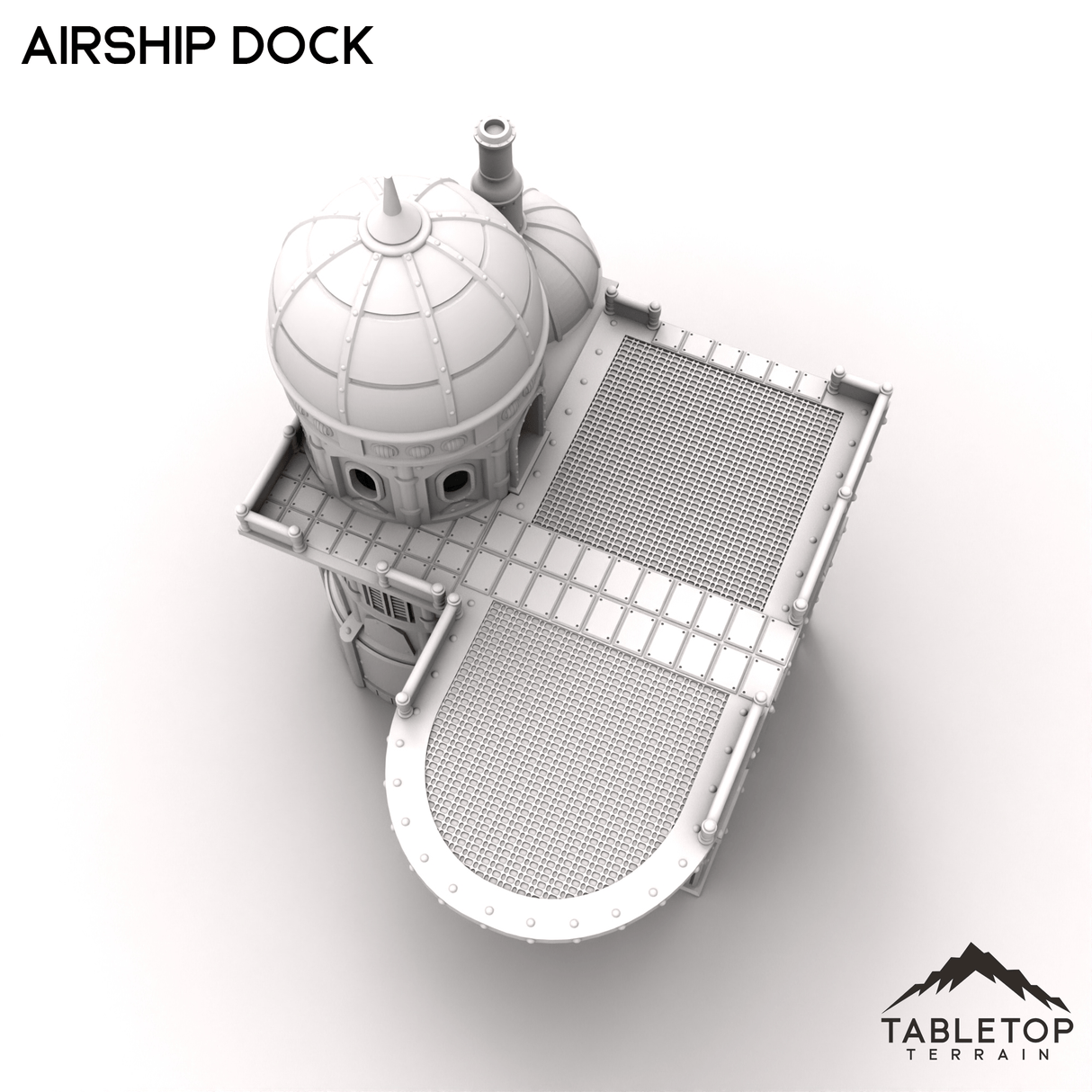 Tabletop Terrain Terrain Airship Dock - Cognis Steam World