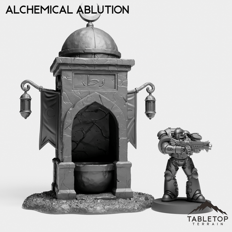 Tabletop Terrain Terrain Alchemical Ablution