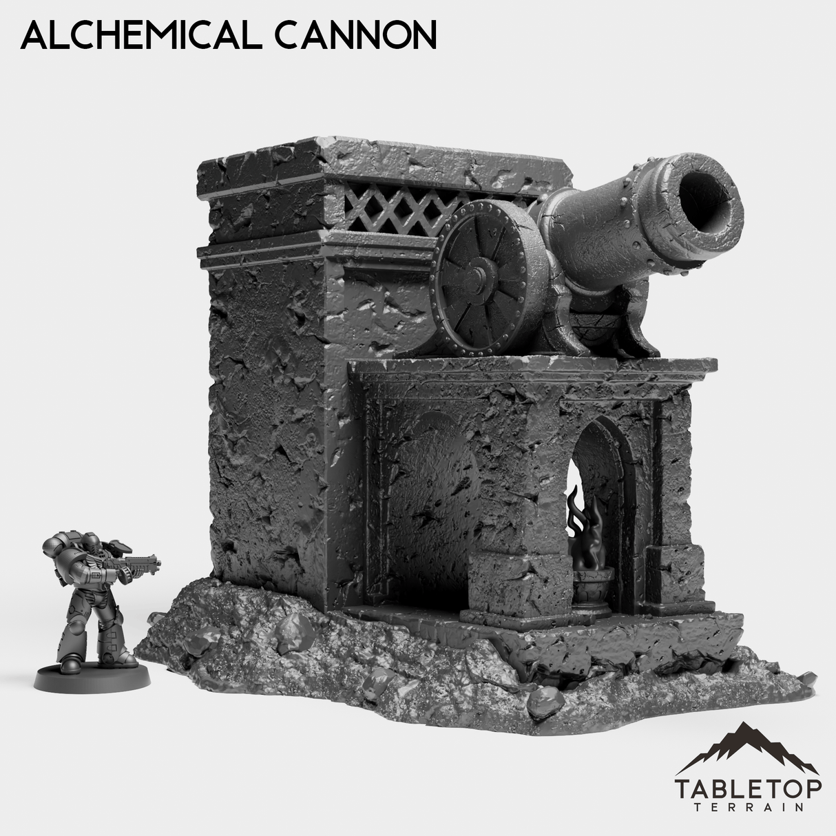 Tabletop Terrain Terrain Alchemical Cannon