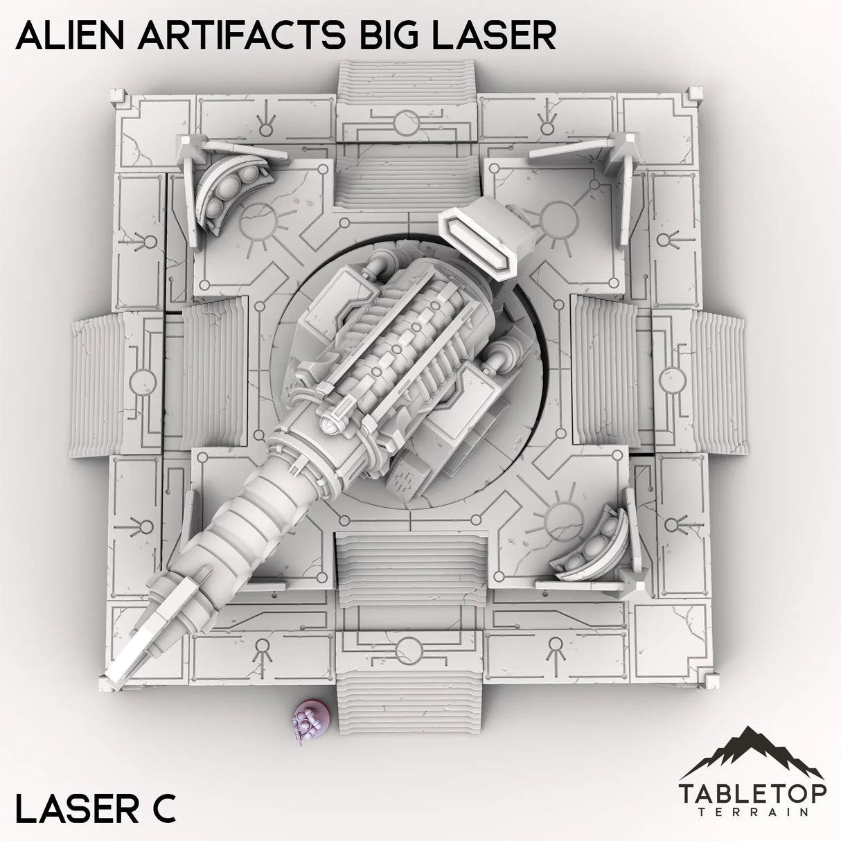 Tabletop Terrain Terrain Alien Artifacts Big Laser