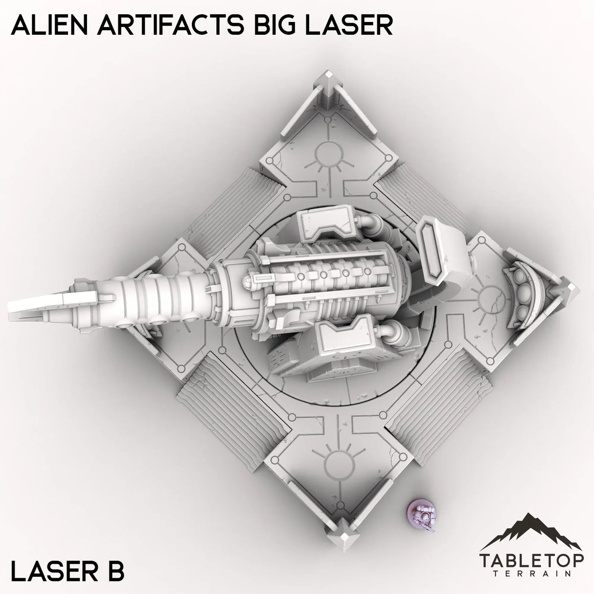 Tabletop Terrain Terrain Alien Artifacts Big Laser