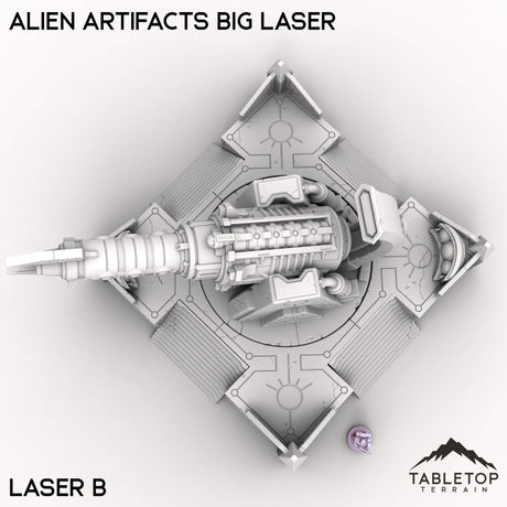 Tabletop Terrain Terrain Alien Artifacts Big Laser