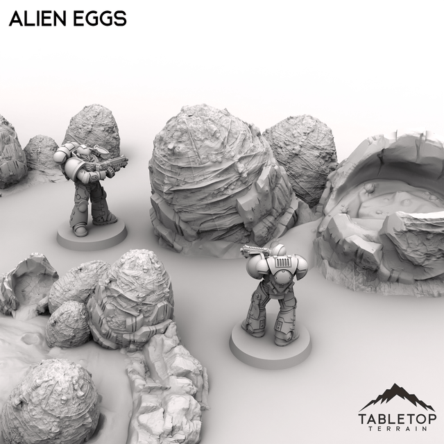 Tabletop Terrain Terrain Alien Eggs