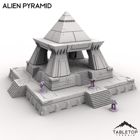 Tabletop Terrain Terrain Alien Pyramid