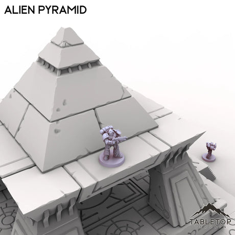 Tabletop Terrain Terrain Alien Pyramid