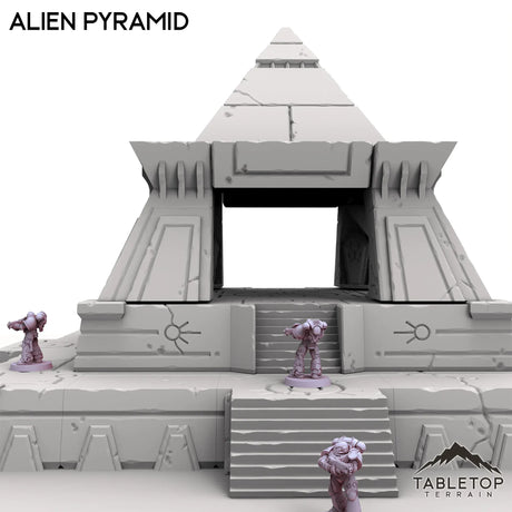 Tabletop Terrain Terrain Alien Pyramid