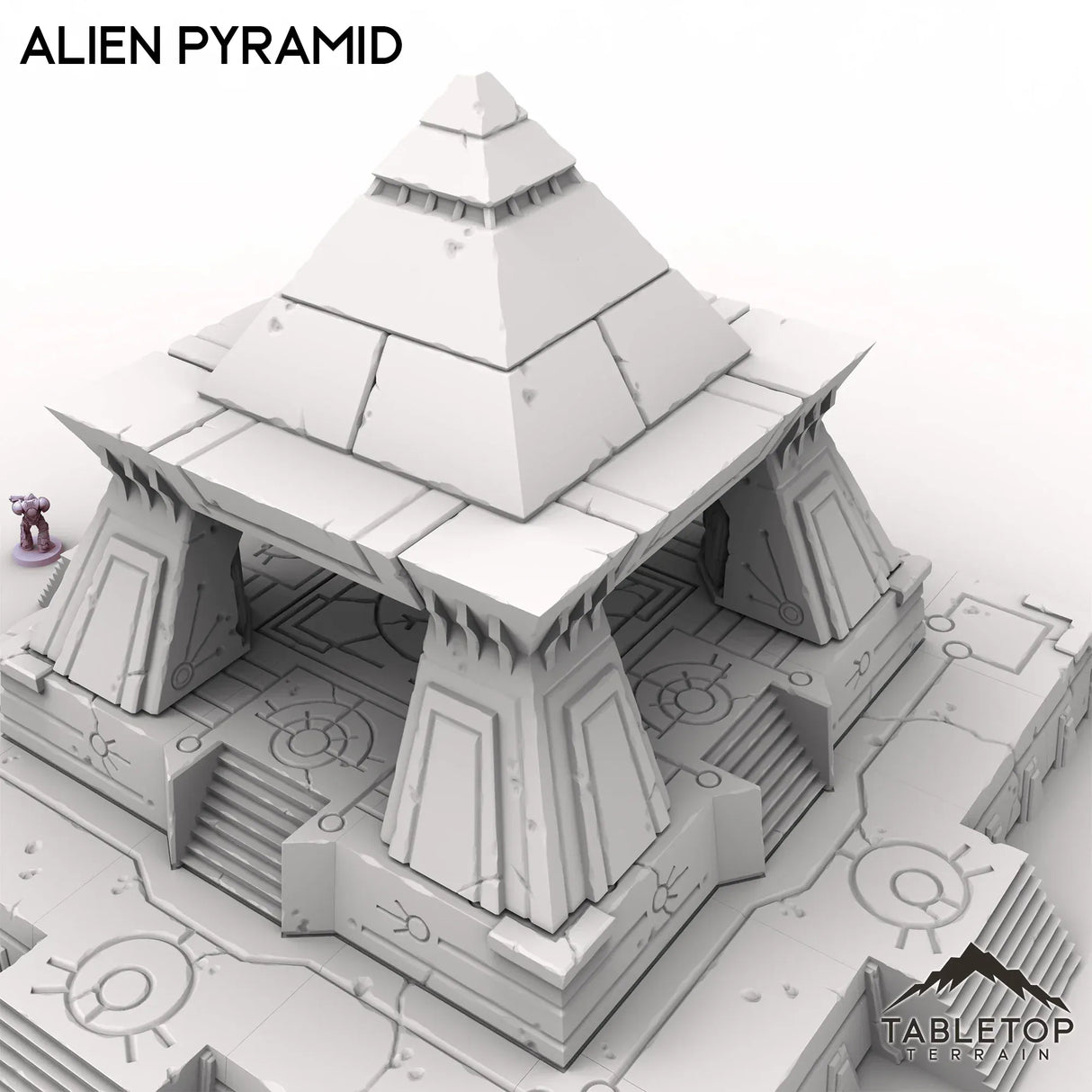 Tabletop Terrain Terrain Alien Pyramid