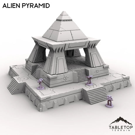 Tabletop Terrain Terrain Alien Pyramid