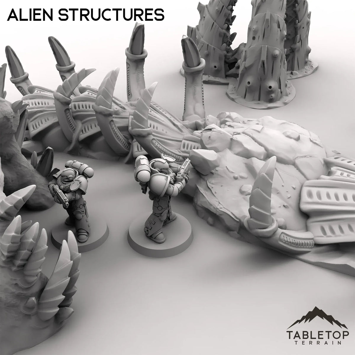 Alien Structures – Tabletop Terrain