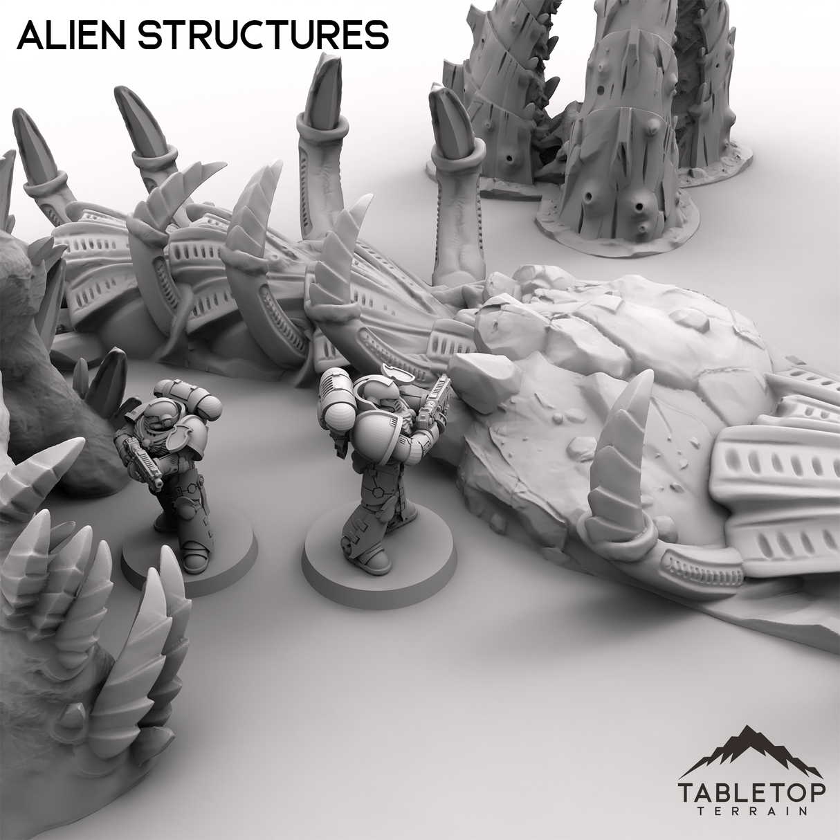 Tabletop Terrain Terrain Alien Structures