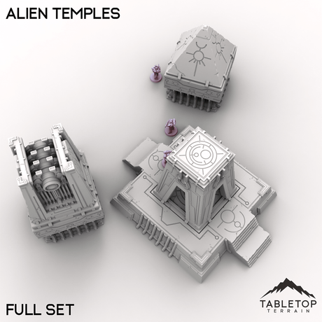 Tabletop Terrain Terrain Alien Temples