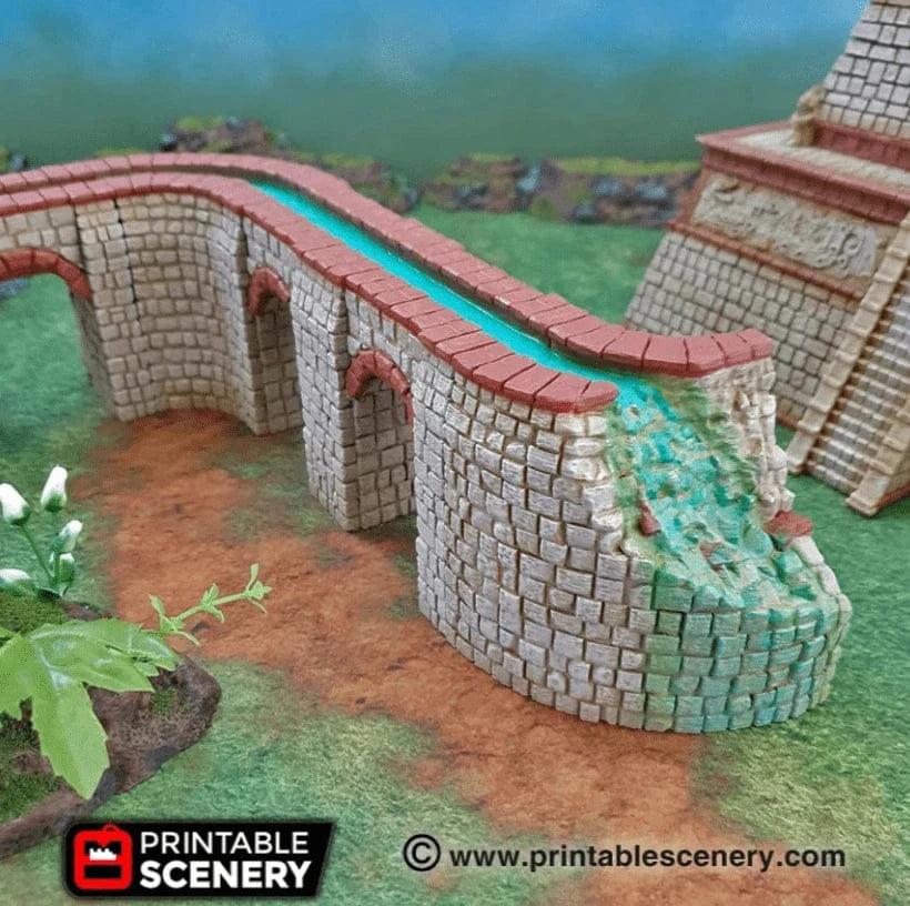 Tabletop Terrain Terrain Ancient Aqueducts - Fantasy Terrain
