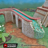 Tabletop Terrain Terrain Ancient Aqueducts - Fantasy Terrain