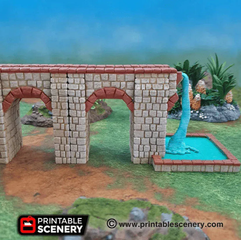 Tabletop Terrain Terrain Ancient Aqueducts - Fantasy Terrain