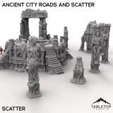 Tabletop Terrain Terrain Ancient City Roads and Scatter