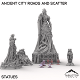 Tabletop Terrain Terrain Ancient City Roads and Scatter