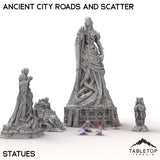 Tabletop Terrain Terrain Ancient City Roads and Scatter