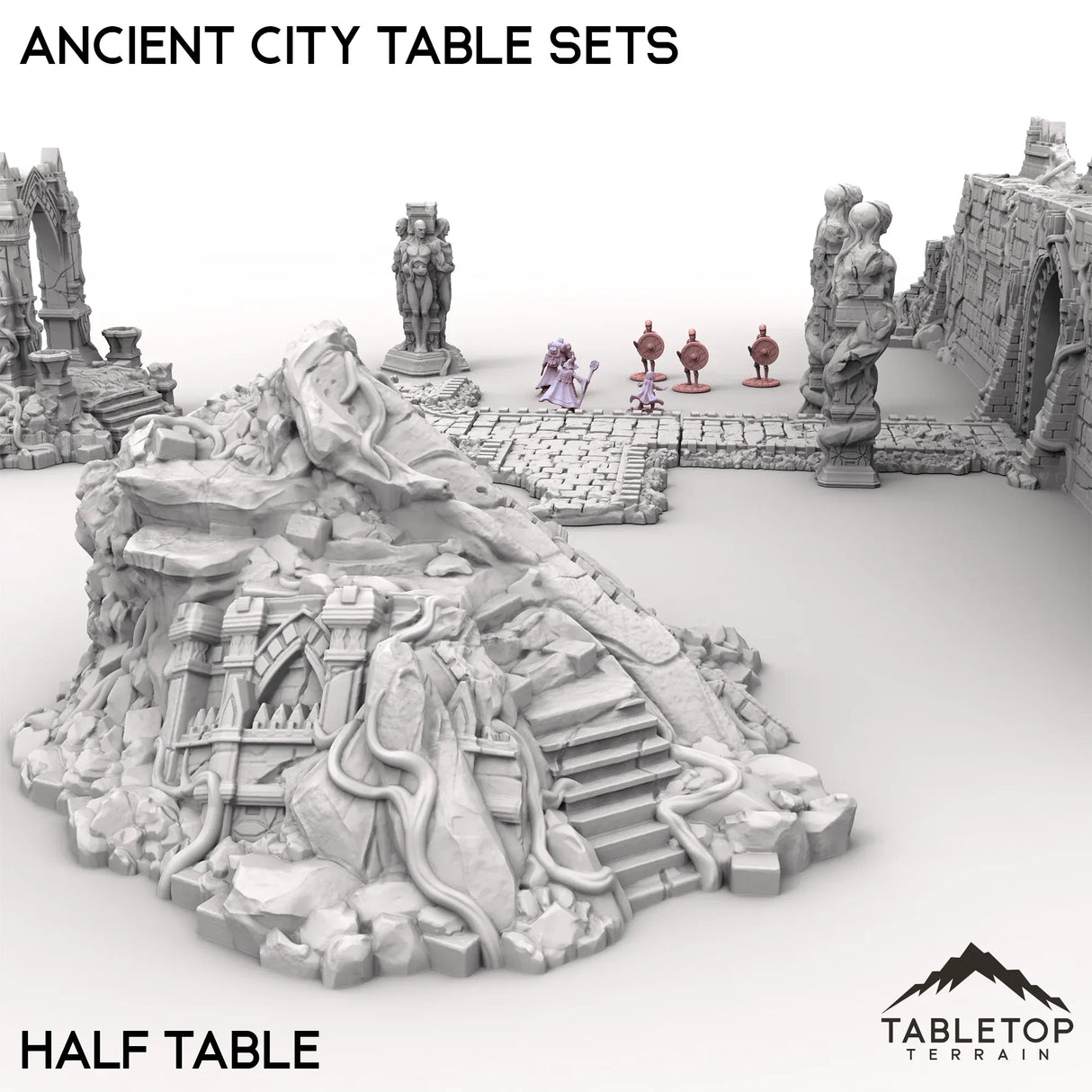 Tabletop Terrain Terrain Ancient City Table Sets