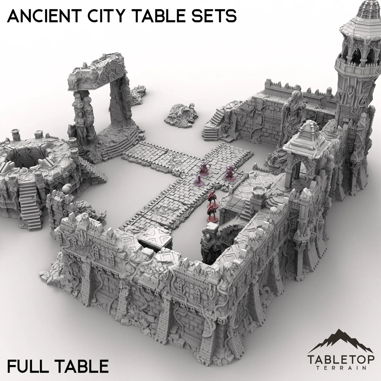 Tabletop Terrain Terrain Ancient City Table Sets