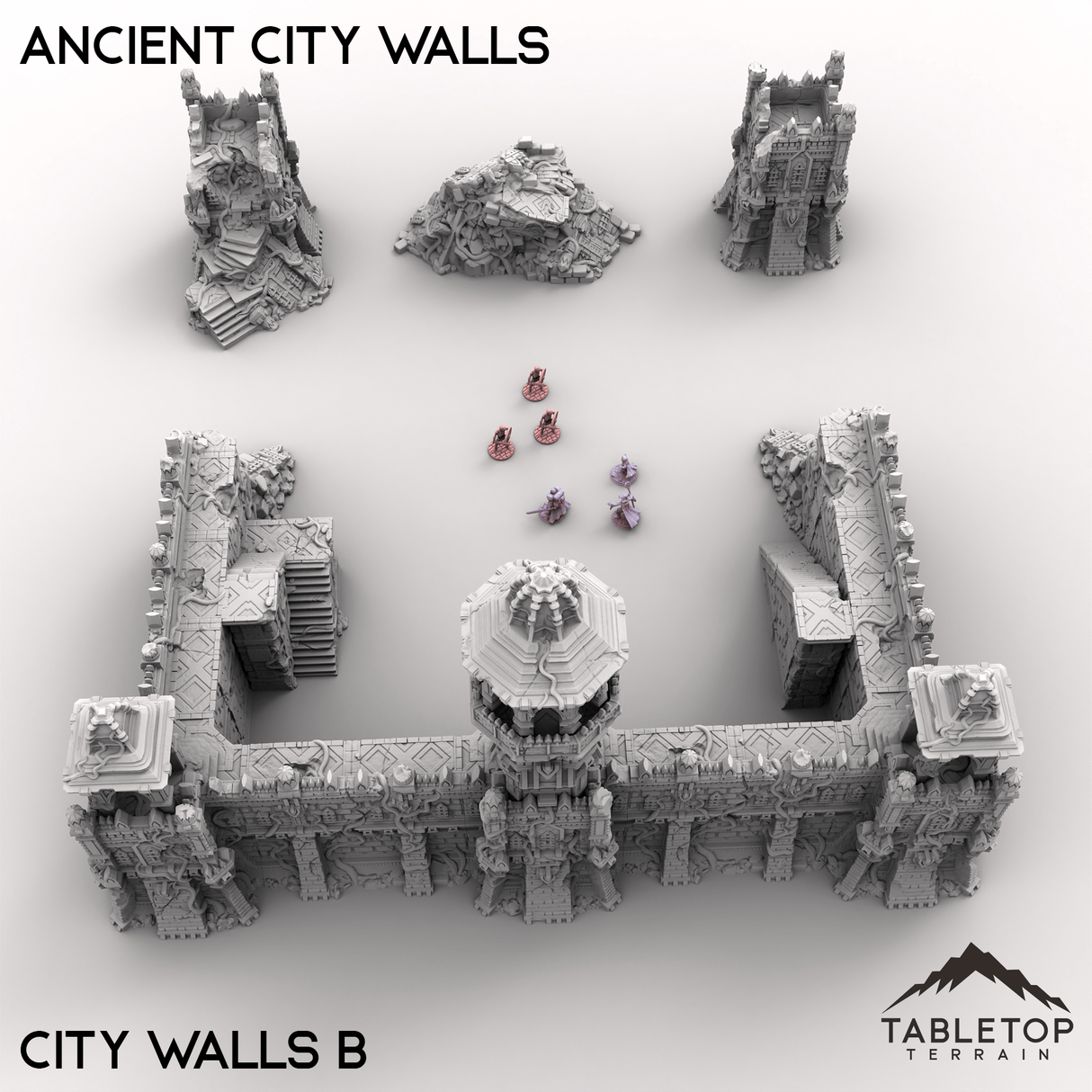 Tabletop Terrain Terrain Ancient City Walls