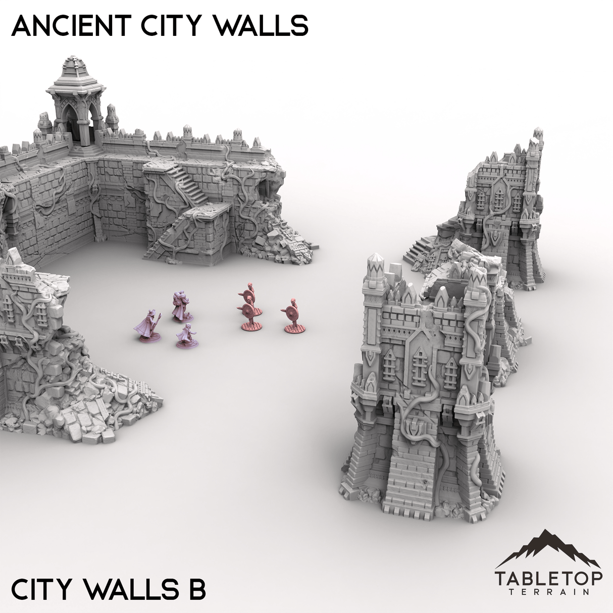 Tabletop Terrain Terrain Ancient City Walls