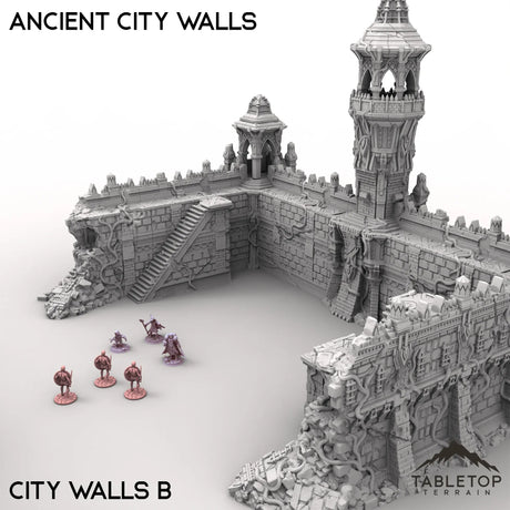 Tabletop Terrain Terrain Ancient City Walls