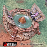 Tabletop Terrain Terrain Ancient Missile Silo - Fantasy Terrain