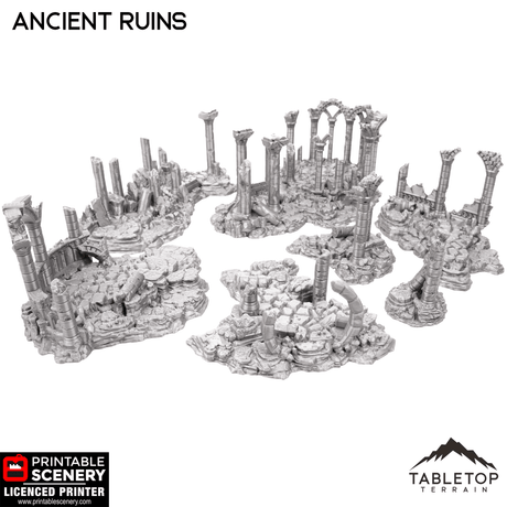 Tabletop Terrain Terrain Ancient Ruins - Fantasy Scatter Terrain