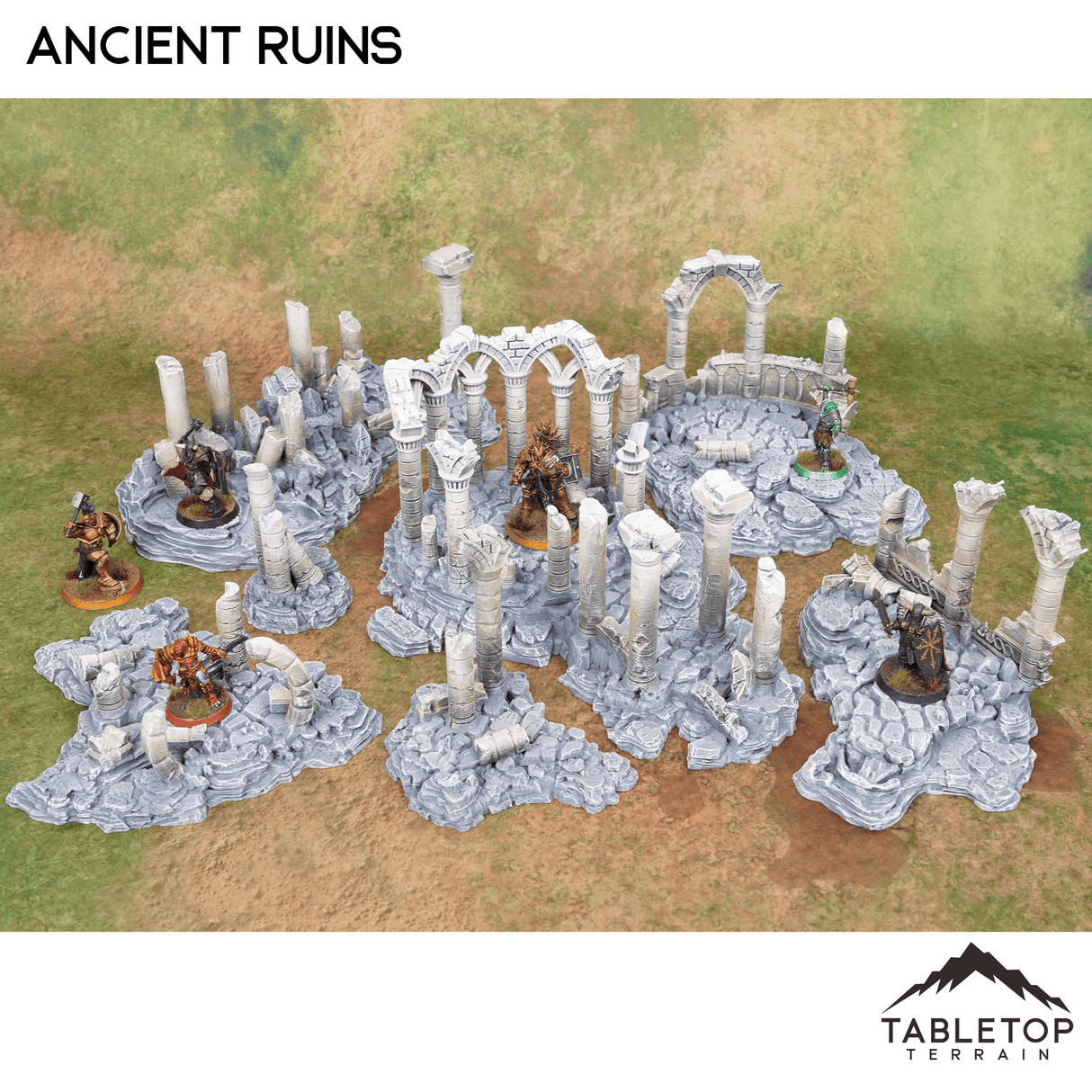 Tabletop Terrain Terrain Ancient Ruins - Fantasy Scatter Terrain