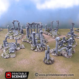 Tabletop Terrain Terrain Ancient Ruins - Fantasy Scatter Terrain