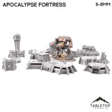 Tabletop Terrain Terrain Apocalypse Fortress 8mm Small Scale Terrain Pack