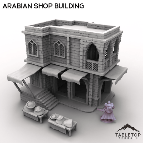 Tabletop Terrain Terrain Arabian Shop Building