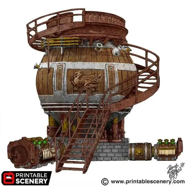 Tabletop Terrain Terrain Archanical Repository - Rise of the Halflings - Fantasy Terrain